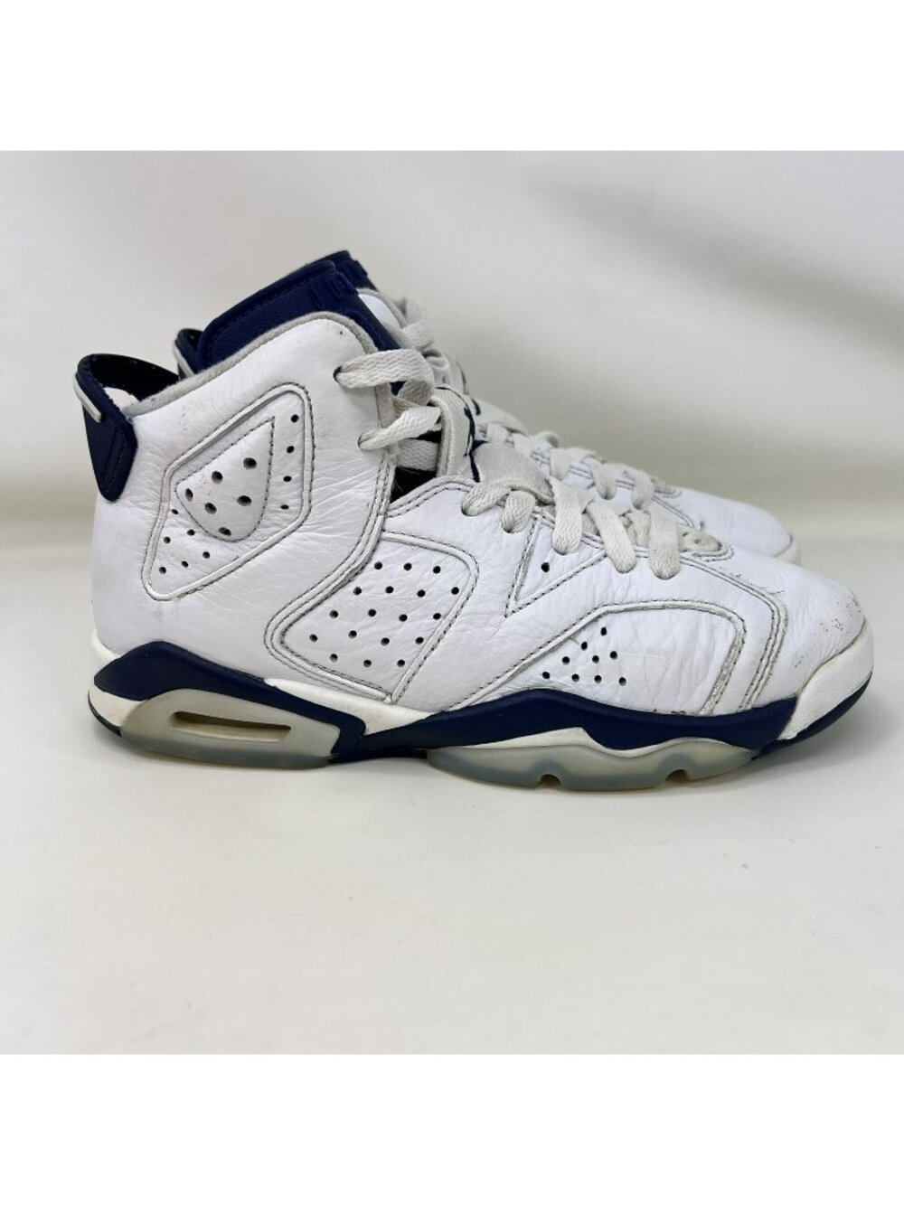 Nike Air Jordan 6 Retro GS Midnight Navy Shoes Size 4Y / Women’s Size 5.5
